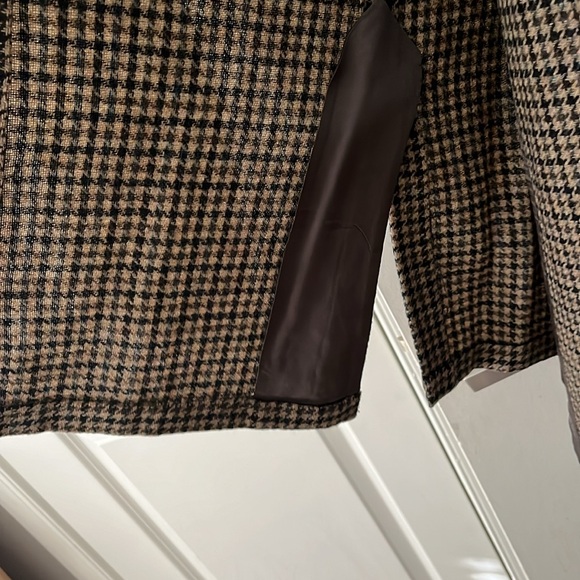 Houndstooth wool blazer size 46 regular - Picture 5 of 7